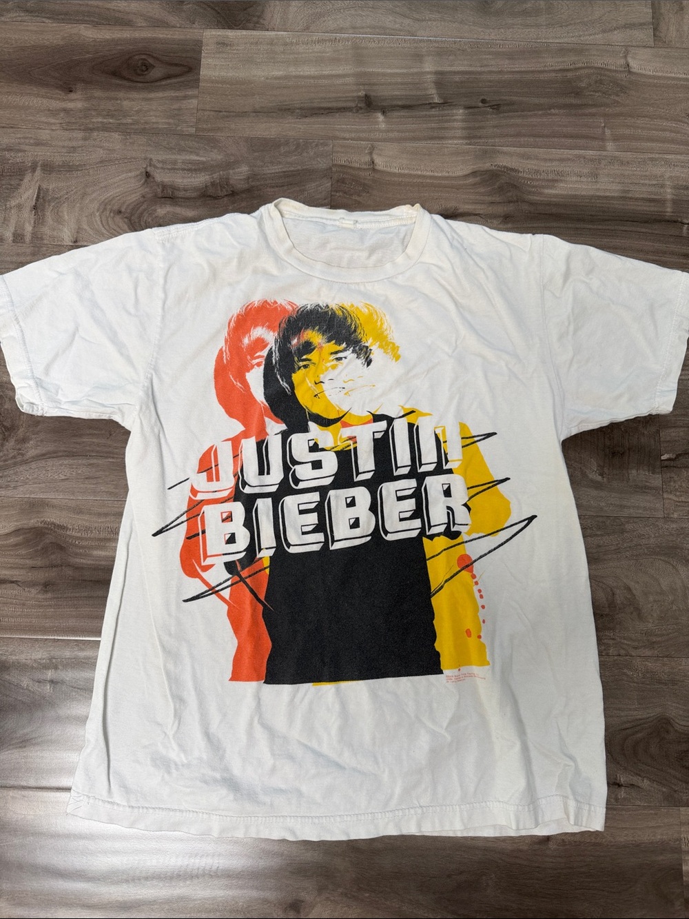 Justin Bieber Original Concert Shirt